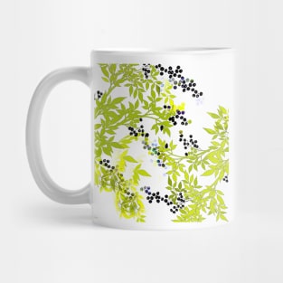 GREEN LEAF SPRING PALM Mug